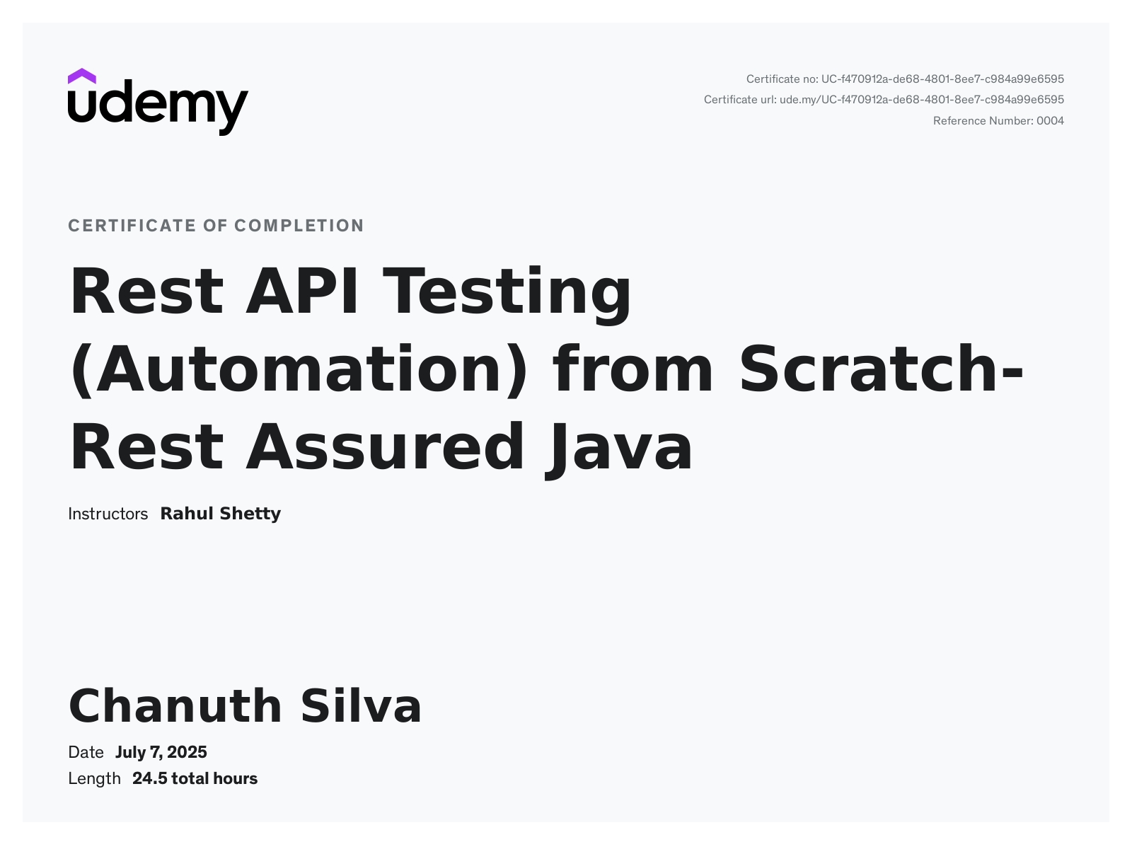 Rest API Testing(Automation) from Scratch-Rest Assured Java