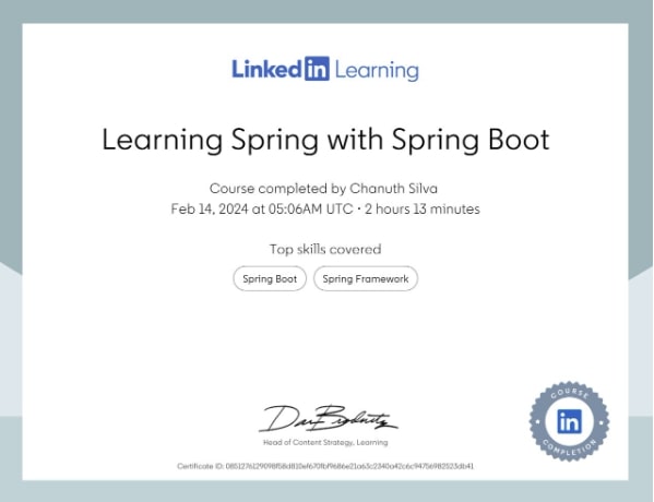 Learning Spring with Spring Boot