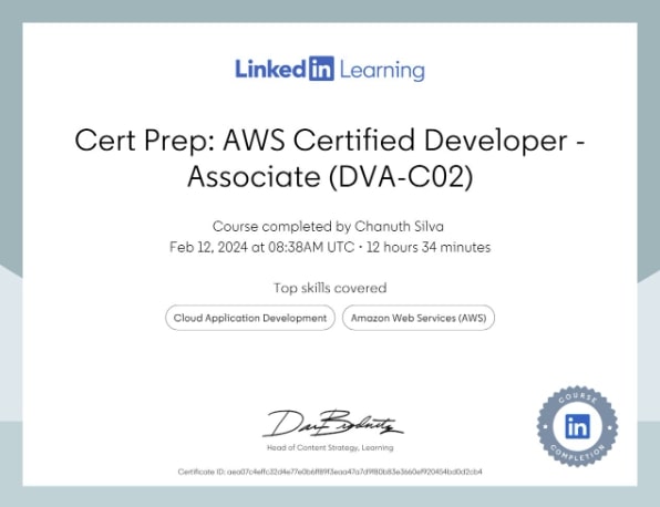 AWS Certified Developer - Associate(DVA-002)