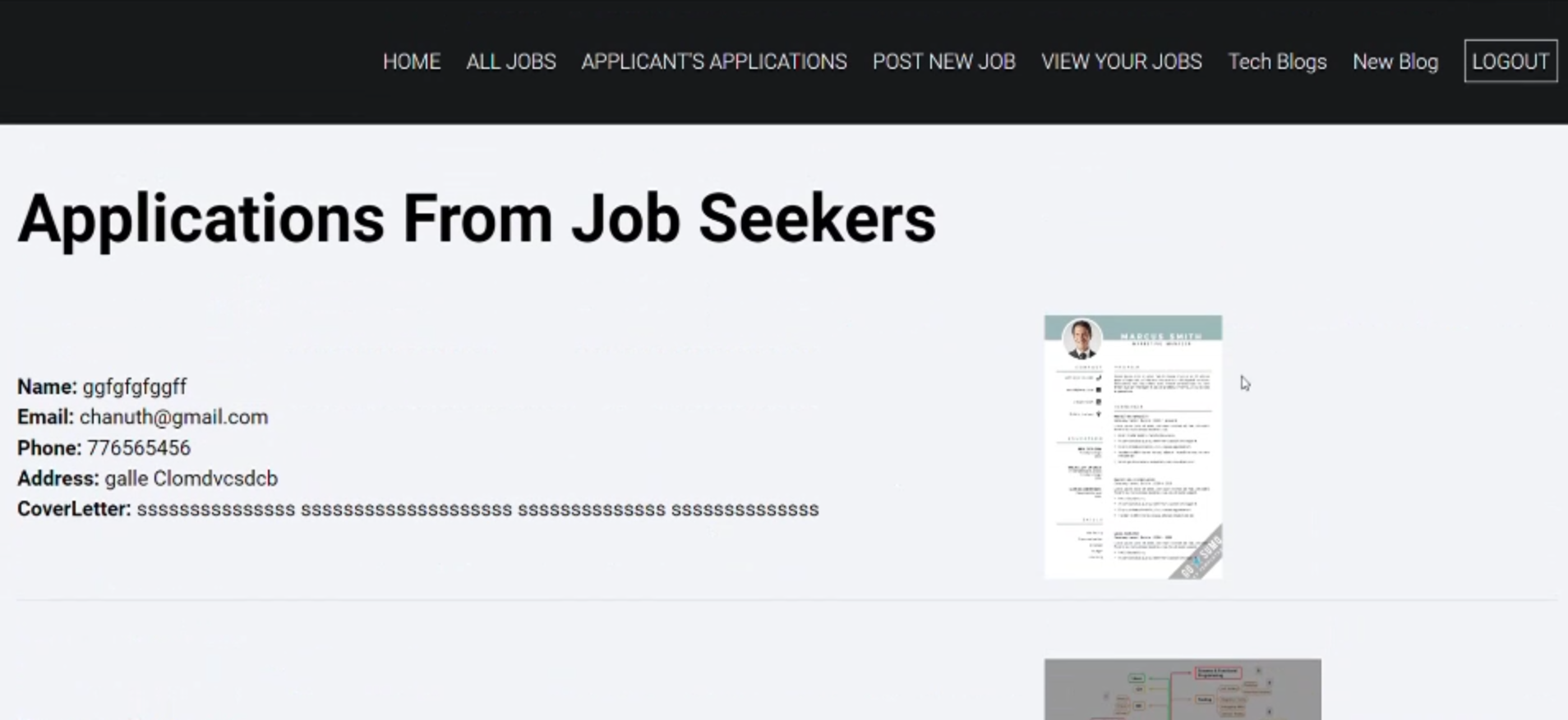 Job Founder App with Microservices (DevOps Related Project)